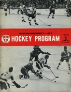 1971-72 Boston University game program