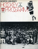 1972-73 Boston University game program