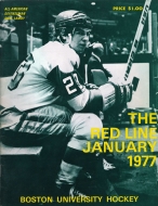 1976-77 Boston University game program