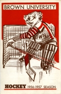 1956-57 Brown University game program