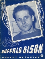 1946-47 Buffalo Bisons game program