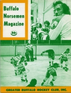 1975-76 Buffalo Norsemen game program