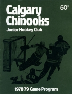 1978-79 Calgary Chinooks game program