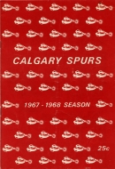 1967-68 Calgary Spurs game program