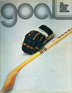 1973-74 California Golden Seals game program
