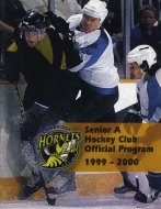 1999-00 Cambridge Hornets game program