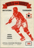 1967-68 Canadian National Team game program
