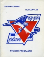 1979-80 Cap Pele Fishermen game program