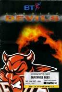 1998-99 Cardiff Devils game program