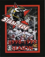 1998-99 Central Texas Stampede game program