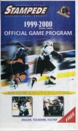 1999-00 Central Texas Stampede game program