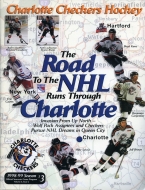 1998-99 Charlotte Checkers game program