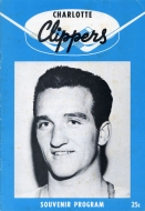 1958-59 Charlotte Clippers game program