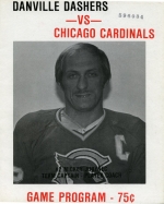 1983-84 Chicago Cardinals game program