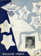 1957-58 Chicoutimi Sagueneens game program