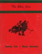 1954-55 Clarkson University game program