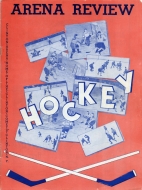 1950-51 Clinton Comets game program