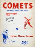 1965-66 Clinton Comets game program