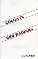 1988-89 Colgate University game program