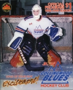 1998-99 Collingwood Blues game program
