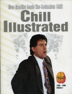 1995-96 Columbus Chill game program