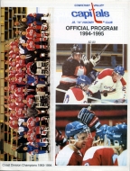1994-95 Cowichan Valley Capitals game program