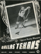 1945-46 Dallas Texans game program