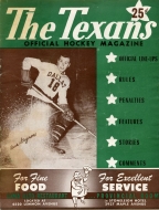 1947-48 Dallas Texans game program