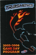 2005-06 Danbury Trashers game program