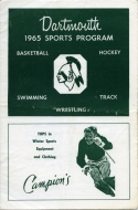 1964-65 Dartmouth College game program