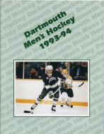 1993-94 Dartmouth College game program