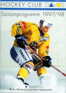 1997-98 Davos HC game program