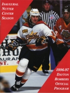 1996-97 Dayton Bombers game program