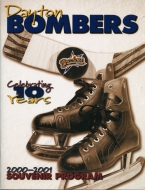 2000-01 Dayton Bombers game program