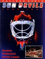 1993-94 Daytona Beach Sun Devils game program