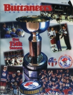 1994-95 Des Moines Buccaneers game program