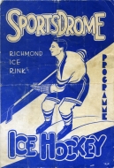 1949-50 Earl's Court Rangers game program