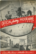 1947-48 Edmonton Flyers game program