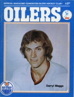 1977-78 Edmonton Oilers game program