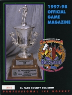 1997-98 El Paso Buzzards game program