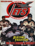 2004-05 Fargo-Moorhead Jets game program
