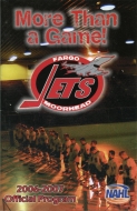 2006-07 Fargo-Moorhead Jets game program