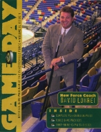 1998-99 Fayetteville Force game program