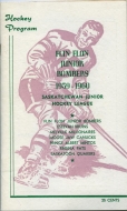 1959-60 Flin Flon Bombers game program