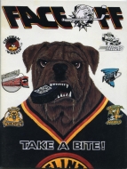 1992-93 Flint Bulldogs game program