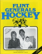 1983-84 Flint Generals game program