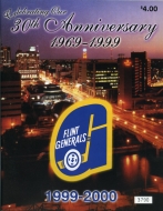 1999-00 Flint Generals game program