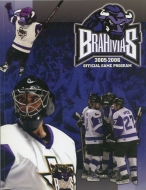 2005-06 Fort Worth Brahmas game program