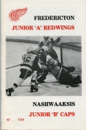 1979-80 Fredericton Red Wings game program