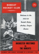 1963-64 Green Bay Bobcats game program